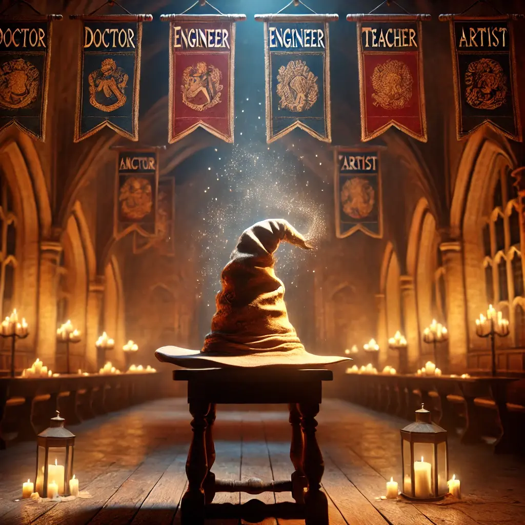 Il n'y a pas de Choixpeau magique